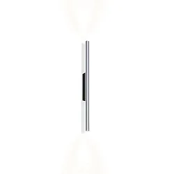 Wandarmatuur MATCH WALL SURF 2.0 IP20, aluminium, zwart mat dimbaar