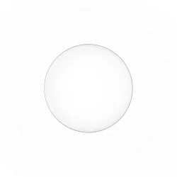 Spiegelarmatuur PERLEZ CLIP IP44 3.0 - Ø 20CM IP44, wit dimbaar