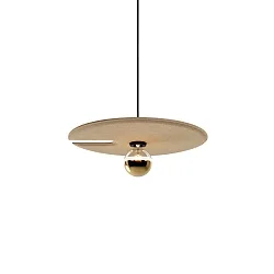 Pendelarmatuur MIRRO SOFT CEILING SUSP 2.0 E27 IP20, zandsteen 