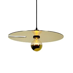 Pendelarmatuur MIRRO 2.0 medium E27 IP20, goud dimbaar