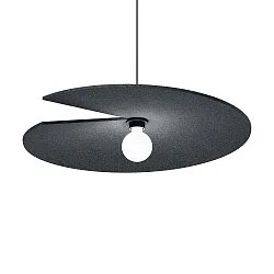 Pendelarmatuur SPIRRA SOFT 1.0 E27 IP20, antraciet