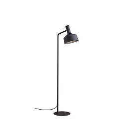 Staande lamp ROOMOR FLOOR 1.2 - PAR16 / SHADE 2.0 met schakelaar, met stekker, instelbaar GU10 IP20, mat, gitzwart 