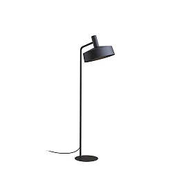 Staande lamp ROOMOR FLOOR 1.3 - PAR16 / SHADE 3.0 met schakelaar, met stekker, instelbaar GU10 IP20, mat, gitzwart 
