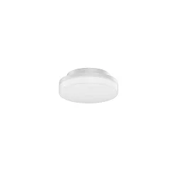 Wand- en plafondarmatuur ROB 1.6 klein IP44, wit dimbaar