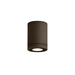 outdoor wall luminaire TUBE WALL 1.0 PAR16 one-sided GU10 IP65, bronze