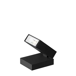 Strijklicht STAKE FOLD OUTDOOR FLOOR PROJ 1.0 IP65, zwart mat dimbaar