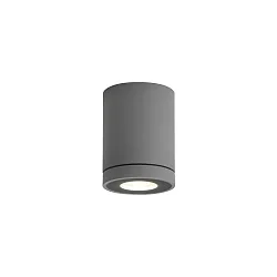 Plafondarmatuur voor buiten TUBE 1.0 PAR16 down, cilindrisch, stijf donkergrijs
