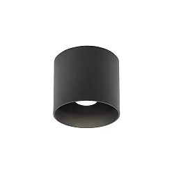 Plafondarmatuur voor buiten BOX OUTDOOR CEILING SURF 1.0 IP65, antraciet dimbaar