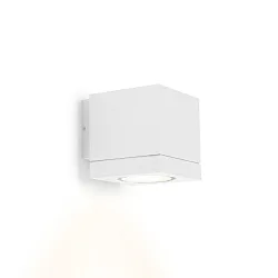 Outdoor Wall luminaire TUBE CARRÉ 1.0 PAR16, IP65, 1-sided, GU10 max. 5W, white
