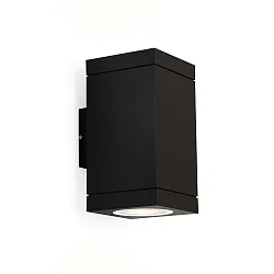 Outdoor Wall luminaire TUBE CARRÉ 2.0 PAR16, IP65, 2-sided, 2x GU10 max. 5W, black