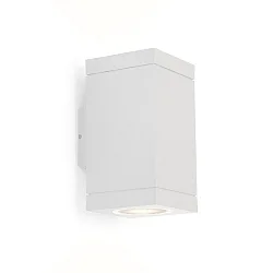 Outdoor Wall luminaire TUBE CARRÉ 2.0 PAR16, IP65, 2-sided, 2x GU10 max. 5W, white