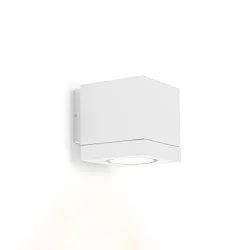 Wandarmatuur voor buitenshuis TUBE CARRÉ WALL 1.0 LED PHASE eenzijdig IP65, wit dimbaar