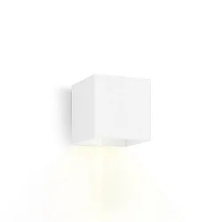 Wandarmatuur voor buitenshuis BOX 1.0 cubusvorm, instelbaar, eenzijdig IP65, wit dimbaar