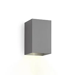 LED Outdoor Wall luminaire BOX 3.0, IP65, up or down, 6W 2700K 2x200lm, dimmable, dark grey