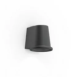 outdoor wall luminaire CLASCO 1.0 IP65, anthracite dimmable
