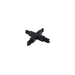 3-fase X-connector, zwart