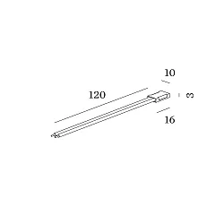 mounting set ILANE MINI CONNECTOR