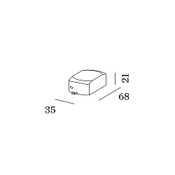 Accessory for LITO / SMILE IN / STRANGE / THEMIS - LED Driver, IP20, 500mA, 3-12V, 6W, not dimmable