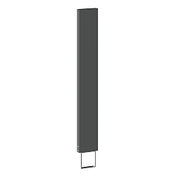 Accessory for FIFTY FIFTY / SMILE / SWAY / PALOS - socket with bracket for setting in concrete, 100cm, anthracite