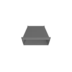 Reflectorlamp BOX 1.0 1-voudig, donkergrijs