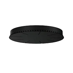 ceiling canopy 3-fold, black