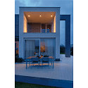 SLV Plafondarmatuur voor buiten ROX CEILING OUT QPAR11 GU10 IP44, aluminium geborsteld dimbaar