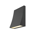 SLV DELWA WIDE LED Outdoor Wall luminaire, 3000K, 100�, IP44, anthracite