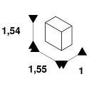 SLV Opbouwprofiel GRAZIA 10 2 stuks, zichtbaar, staal