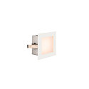 SLV Wandinbouwarmatuur FRAME BASIC HV, wit