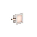 SLV Wandinbouwarmatuur FRAME BASIC HV, zilver