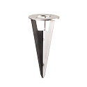 Grondspies HELIA S LED SPOT, staal