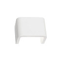 MANA Lamp shade, plaster, white, width 13,6cm