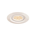 Downlight KINI LED rond, draaibaar IP65, wit dimbaar