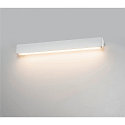 SLV LED Wall luminaire / Mirror luminaire L-LINE 60, 10W 3000K 820lm 120�, IP44, white