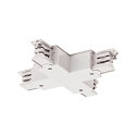 3-fase X-connector S-TRACK ON/OFF opbouwversie, schakelbaar, wit
