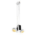 SLV Suspension set for TEC KALU Ceiling luminaires, 150cm, white