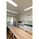 SLV Plafondarmatuur PANEL 1200x300 lang, UGR < 19 IP20, zilvergrijs dimbaar