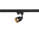 3-fase spot PURI TRACK SPOT GU10, zwart dimbaar