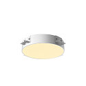 SLV LED Ceiling recessed luminaire MEDO 40 EL, frameless version, � 39cm, 28W 3000/4000K 105�, white
