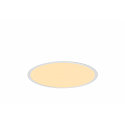 LED Ceiling recessed luminaire MEDO 40 EL, frame version, � 39cm, 28W 3000/4000K 105�, white