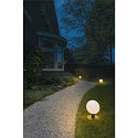 SLV Outdoor Floorlamp GLOO PURE 27 Pole, E27, IP44 IK04, shade Ø 20cm, height 27cm, anthracite