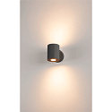 Wandarmatuur voor buitenshuis SITRA UP/DOWN WL IP 44, antraciet 