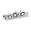 SLV Wall and Ceiling luminaire KALU CW, Quad, QPAR111, 4x max. 75W, white