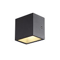 SLV Wandarmatuur voor buitenshuis SITRA S WL UP/DOWN CCT Switch, schakelbaar IP65, antraciet 