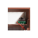 SLV Wandarmatuur voor buitenshuis SITRA S WL UP/DOWN CCT Switch, schakelbaar IP65, roest 