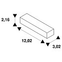 SLV DALI convertor 10-300W met automatische ladingsdetectie, grijs