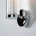 SLV Spiegelarmatuur WL 105 E14 IP44, chroom