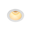 LED Ceiling recessed luminaire HORN MAGNA, 7.7W 3000K,, 470lm 25�, white