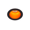 SLV LED Ceiling recessed luminaire HORN MAGNA, 7.7W 3000K,, 400lm 25�, black / gold