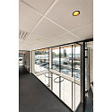 SLV LED Ceiling recessed luminaire HORN MAGNA, 7.7W 3000K,, 400lm 25�, black / gold